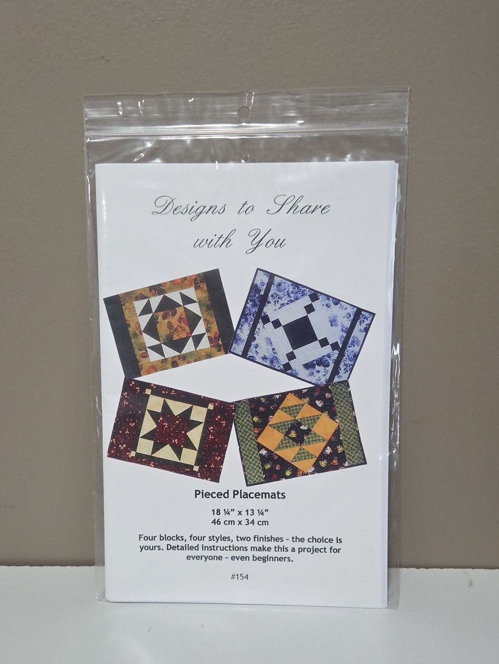Pieced Placemats Quilt Pattern